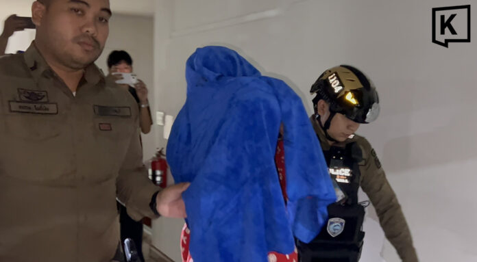 Pattaya police detain officer after gunfire at apartment Pattaya police detain officer after gunfire at apartment