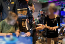 Police raid Ratchaburi karaoke bar over child trafficking Police raid Ratchaburi karaoke bar over child trafficking
