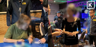 Police raid Ratchaburi karaoke bar over child trafficking Police raid Ratchaburi karaoke bar over child trafficking