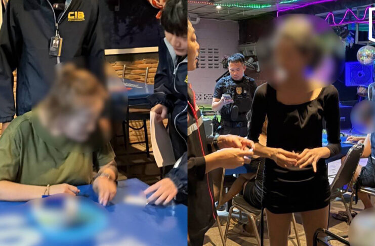Police raid Ratchaburi karaoke bar over child trafficking Police raid Ratchaburi karaoke bar over child trafficking