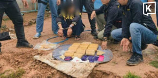 Police seize 58,000 meth pills, guns at Roi Et drug dealer’s safe house