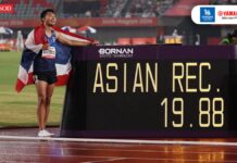 Puripol shares Asian 200m record after Asian Games gold Puripol shares Asian 200m record after Asian Games gold
