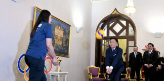 Anutin welcomed Thailand’s women’s volleyball team to Government House Anutin welcomed Thailand’s women’s volleyball team to Government House