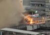 Fire breaks out on MRT track at Tao Poon station