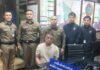 Chinese man arrested with gun, meth after 586-day overstay in Thailand