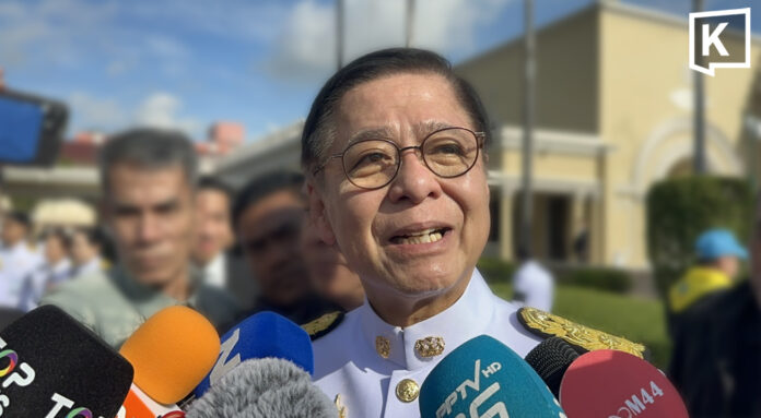 Sihasak reaffirms Thailand’s UNCLOS stance maritime borders must be settled before resource sharing Sihasak reaffirms Thailand’s UNCLOS stance maritime borders must be settled before resource sharing