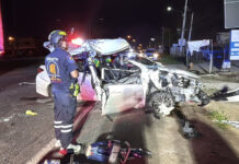 Sriracha police officer seriously hurt in trailer crash Sriracha police officer seriously hurt in trailer crash