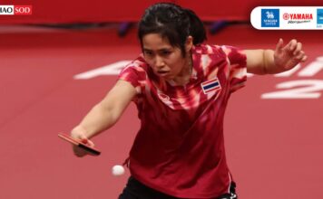 Thai women’s table tennis team lose to India in quarterfinal Thai women’s table tennis team lose to India in quarterfinal