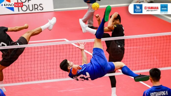 Thailand men's sepak takraw team beats Indonesia 3-0