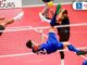 Thailand men’s sepak takraw team beats Indonesia 3-0 Thailand men's sepak takraw team beats Indonesia 3-0
