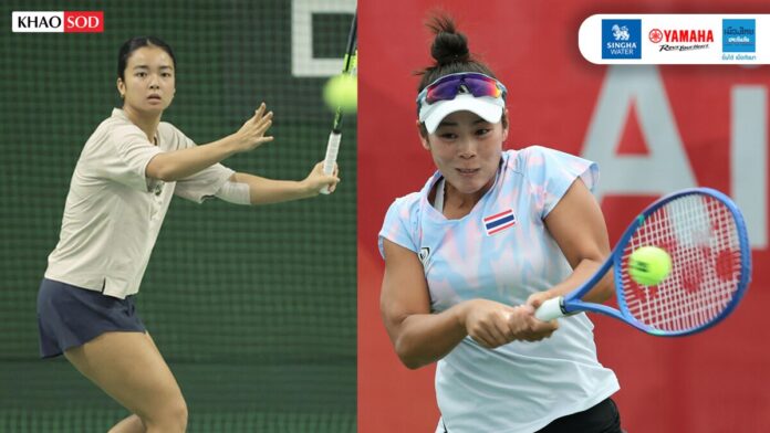 Tennis1 Thai tennis players advance at Asian Games as Phatcharin sets up clash with Eala