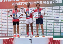 Thai athletes win gold in men’s team event at World Masters Athletics Championships Daegu 2026 Thai athletes win gold in men's team event at World Masters Athletics Championships Daegu 2026