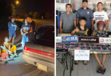 Thai police arrest four monks in Buriram drug crackdown Thai police arrest four monks in Buriram drug crackdown