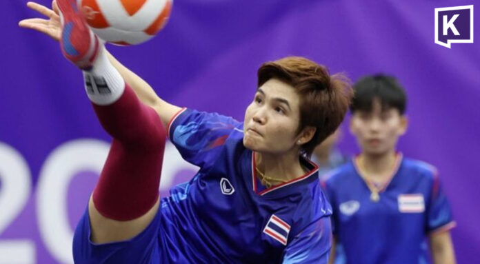 Thai teqball teams sweep into three Asian Games finals Thai teqball teams sweep into three Asian Games finals