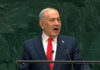 UN delegates walk out as Netanyahu defends Israel’s actions UN delegates walk out as Netanyahu defends Israel’s actions