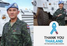 UN thanks Thailand for peacekeeping service and sacrifice