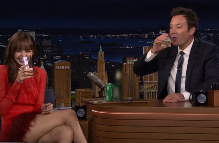 LISA brings Thai food and drinking culture to Jimmy Fallon show