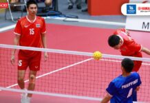 Thai men’s team regu reach Asian Games semifinals as Group A winners Thai men’s team regu reach Asian Games semifinals as Group A winners
