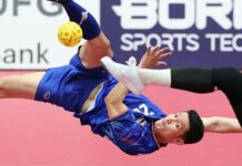 Malaysia beat Thailand to win men’s team sepak takraw gold