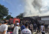 Fire spreads from workers’ quarters to garment factory in Mae Sot, injuring one