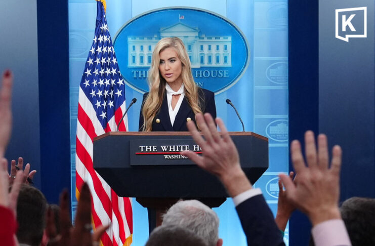 Embattled White House press secretary Katie Zacharia is leaving the job after less than a week