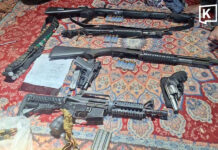 Narathiwat police seize weapons cache, grenades and ammunition