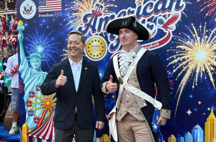 US brings food, music and culture to Bangkok for 250th birthday