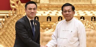 Thai energy minister meets Min Aung Hlaing to discuss gas cooperation