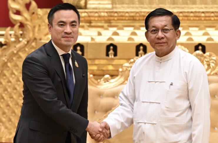 Thai energy minister meets Min Aung Hlaing to discuss gas cooperation