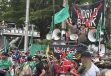 Anti-IMF protesters issue six demands before ending Bangkok rally