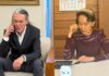 Myanmar’s detained leader Aung San Suu Kyi traded health concerns with her son in their first call in 5 years