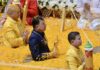 Thailand’s 400-year-old festival takes a sacred Buddha into the water