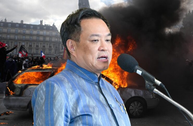 PM: Don’t let unrest like France happen in Thailand