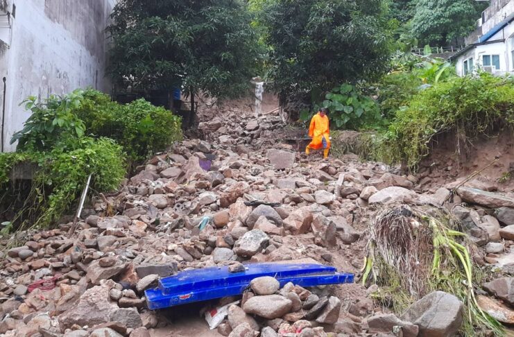 Flash floods send rocks and mud through Phuket’s Patong