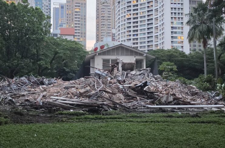 Historic Dutch ambassador’s residence demolished