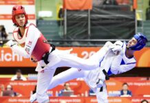 Thailand’s Banlung wins second straight Asian Games taekwondo gold