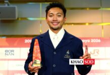 Puripol wins Asian Games MVP, vows to take Thai flag to world stage