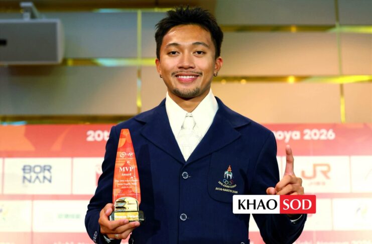 Puripol wins Asian Games MVP, a historic first for Thailand