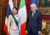Italian president awards Princess Sirivannavari highest Order of Merit