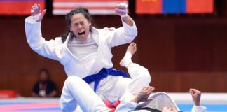 Thai jiu-jitsu athlete Orapa wins first Asian Games gold