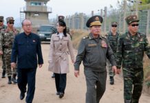 North Korean leader’s sister inspects border fortifications as tensions rise with the South