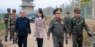 North Korean leader’s sister inspects border fortifications as tensions rise with the South