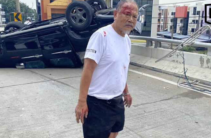 Bangkok noodle shop owner survives wrecked pickup, credits sacred amulet