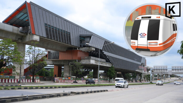 Bangkok’s Orange Line may begin trial runs in December 2027