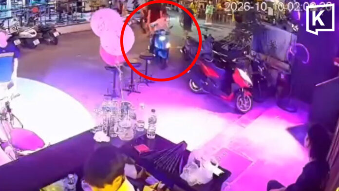 British tourist allegedly steals motorcycle left with key in Pattaya, too drunk to remember where he parked it