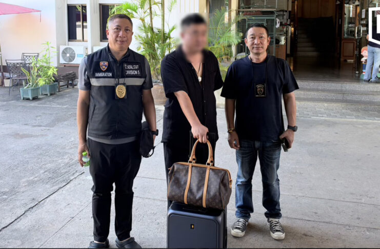 Chinese fugitive wanted in 100 million baht fraud arrested in Chiang Mai
