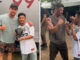 Chris Hemsworth welcomes Thai boxing star Rodtang to Extraction 3 set Chris Hemsworth welcomes Thai boxing star Rodtang to Extraction 3 set