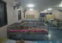 Elderly care center sparks shock over beds locked in cages
