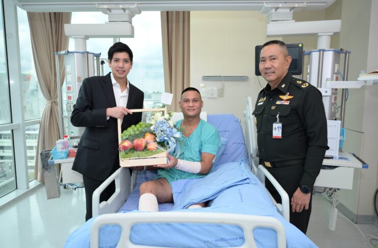 GULF Reinforces THB 100 Million Fund to Honor Thailand’s Defenders Provides THB 2 Million to Soldiers Injured in the Line of Duty