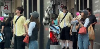 Lisa and Blue Pongtiwat spotted together in Bangkok’s Song Wat